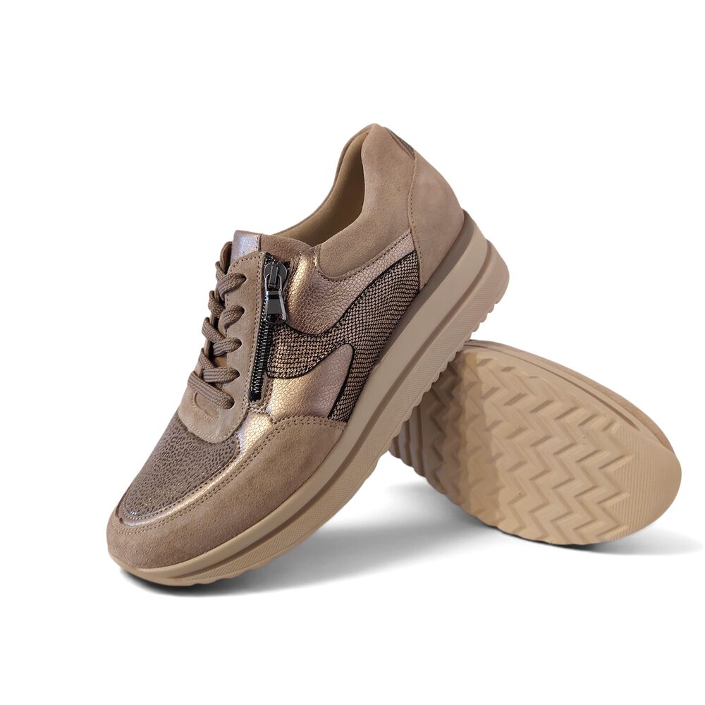 Waldlaufer Bungeez Sneaker 669K01 506 876 K Storm Bronce Mouse Taupe - 4069134549935