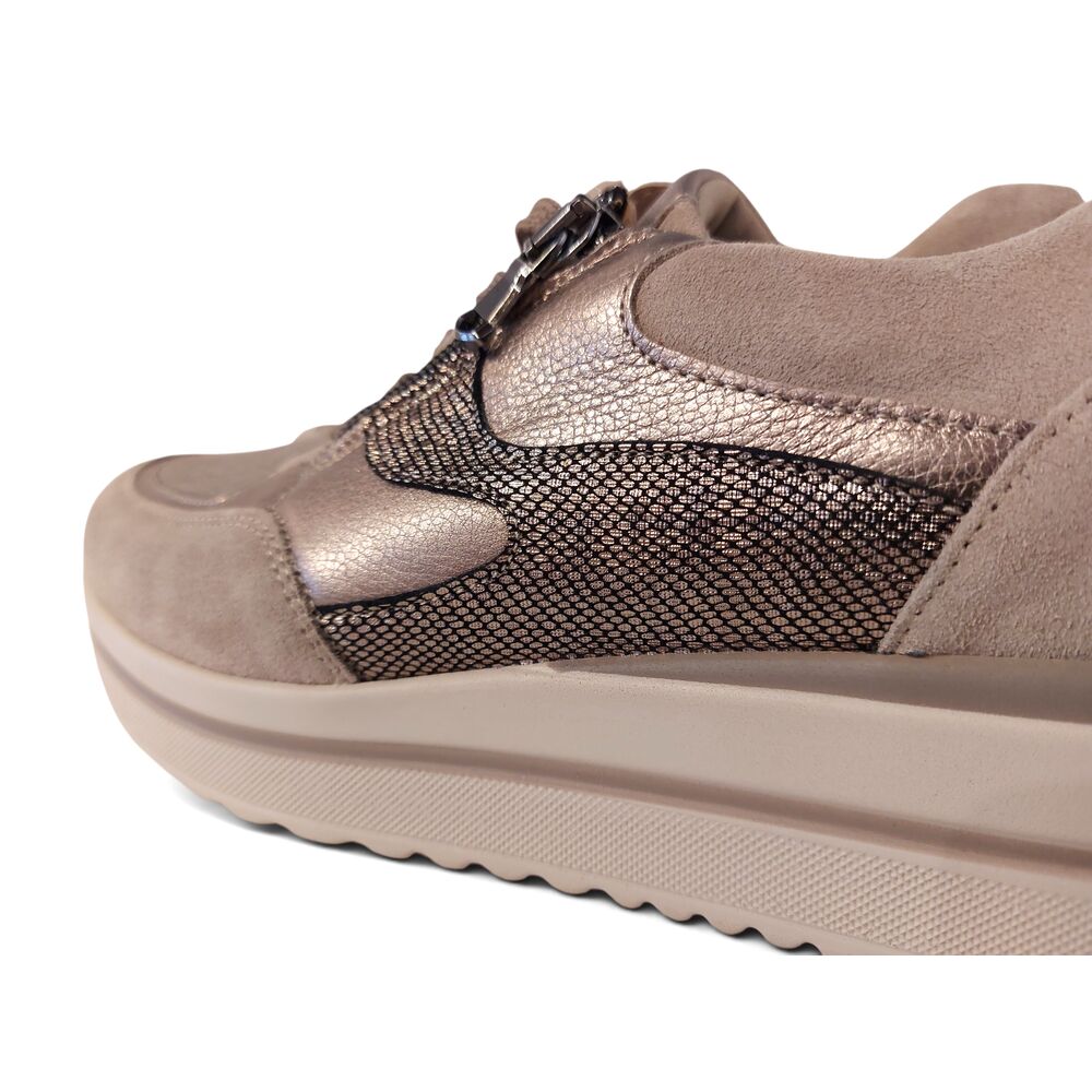 Waldlaufer Bungeez Sneaker 669K01 506 876 K Storm Bronce Mouse Taupe - 4069134549942