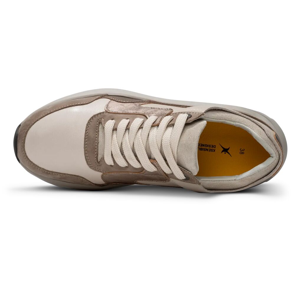 Xsensible Stretchwalker Sneaker Golden Gate Lady 33000.3.531 GX Taupe Combi - 8719051701614