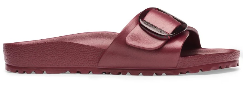 Birkenstock Slippers Madrid Big Buckle EVA 1033116 Zinfandel Bordeaux - 4067708264383