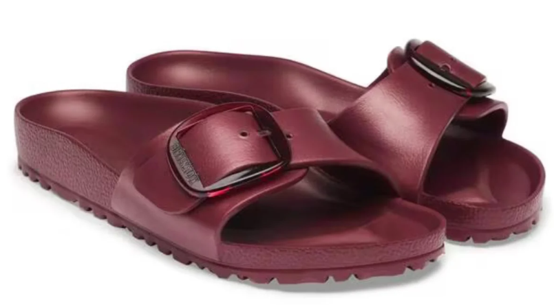 Birkenstock Slippers Madrid Big Buckle EVA 1033116 Zinfandel Bordeaux - 4067708264505