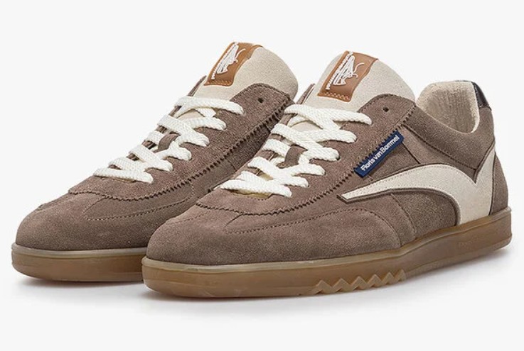 Floris van Bommel Sneaker De Zaler 01.28 SFM-10224-34-01 Taupe - 8720244883994
