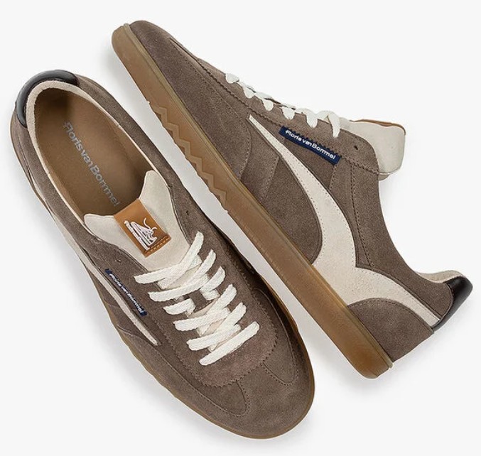 Floris van Bommel Sneaker De Zaler 01.28 SFM-10224-34-01 Taupe - 8720244884038