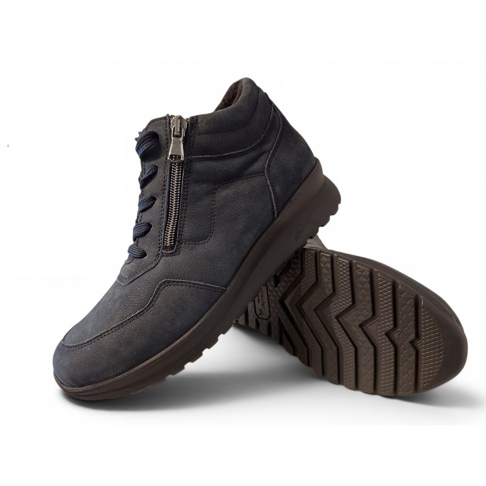 Waldlaufer Veterboot 688801 189 194 Calli Notte Donkerblauw Wijdte K - 4069134552836