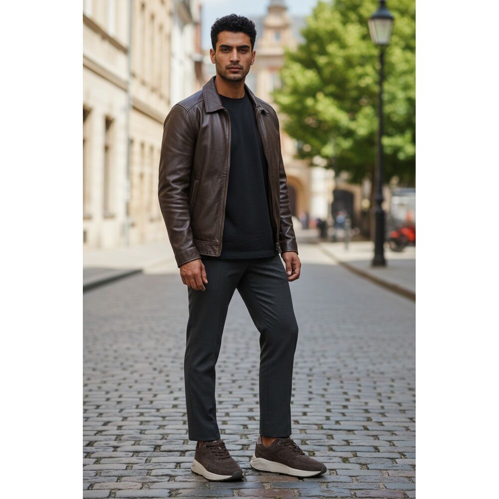 Xsensible Stretchwalker Sneaker Ponte Vecchio 33002.4.307 G Dark Brown - 8719051762967