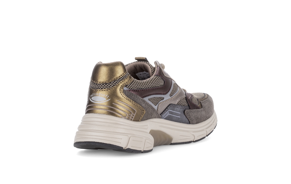 Gabor Sneaker Rolling Soft 0306.01.003 Mohair Taupe Wijnrood Multicolor - 4069356468618