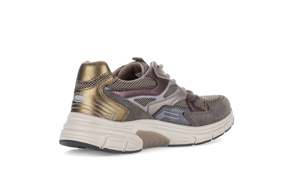 Gabor Sneaker Rolling Soft 0306.01.003 Mohair Taupe Wijnrood Multicolor - 4069356468540