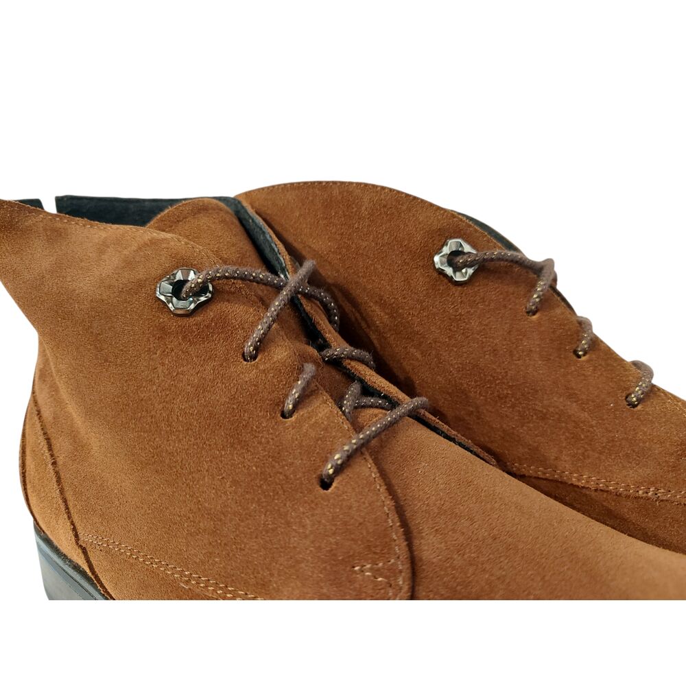 Durea Korte Veterboot 9840 835 9345 Cognac Wijdte H - 8721149643447