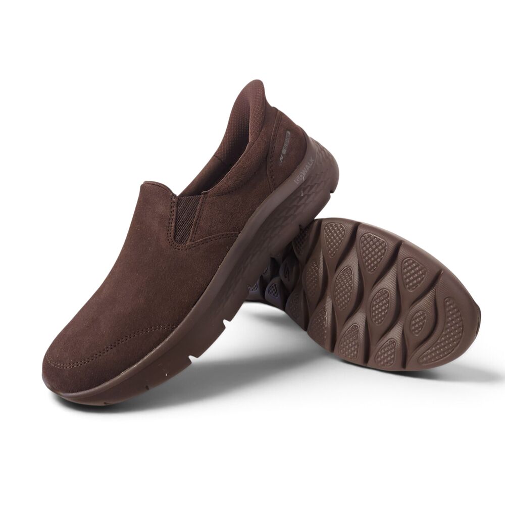 Skechers Instapper Hands-Free Slip-Ins Go Walk Flex Rue 125508/CHOC Bruin - 199025550512