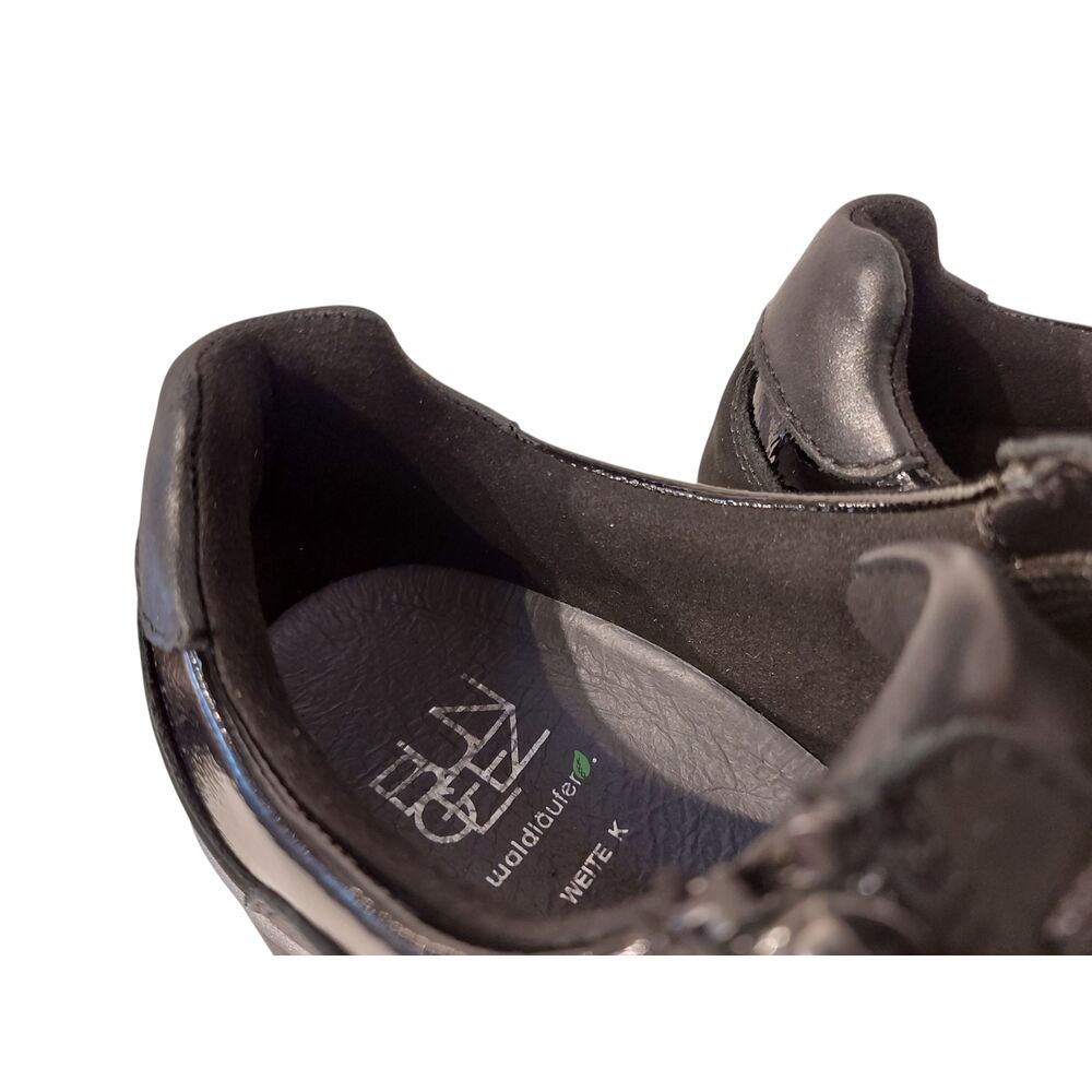 Waldlaufer Sneaker K-Ramona 626K02 414 001 Denver Bronx Zwart Wijdte K - 4069134571226