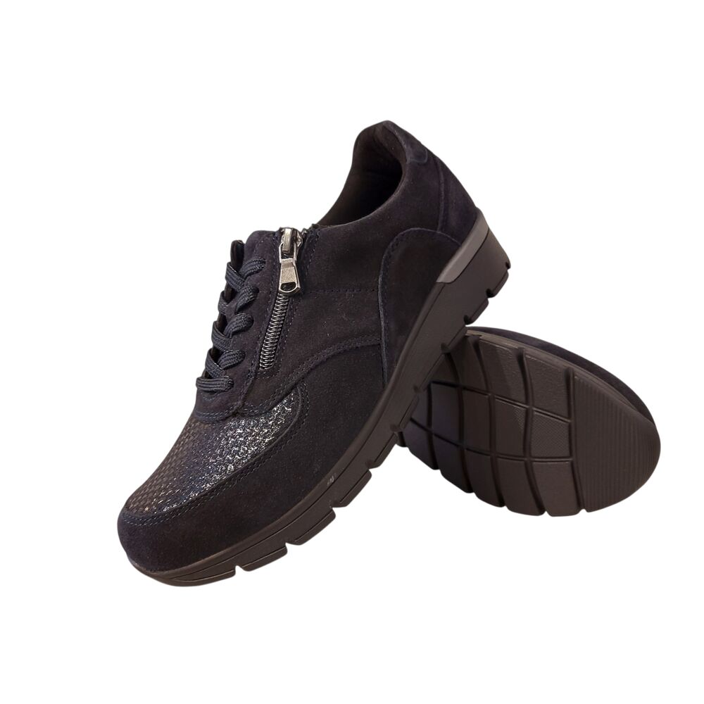 Waldlaufer Sneaker K-Ramona 626K02 609 519 Classi Notte Marine Wijdte K - 4069134571714