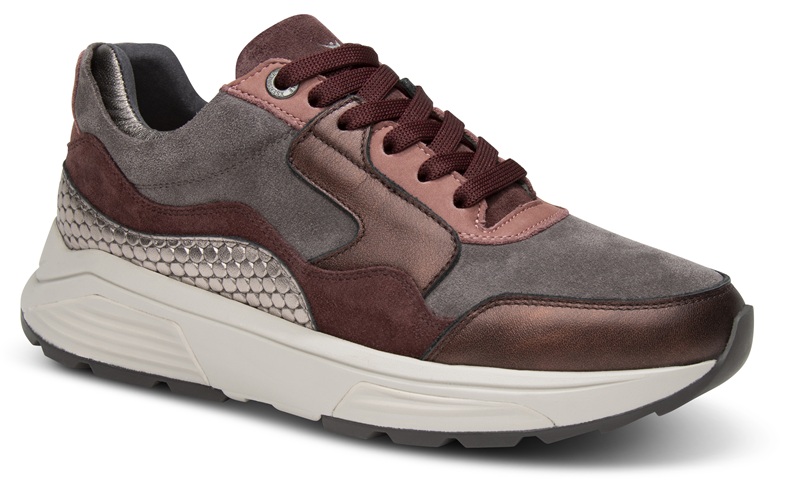 Xsensible Stretchwalker Sneaker Golden Gate Lady 33000.3.748 GX Bordeaux Fantasy - 8719051762615
