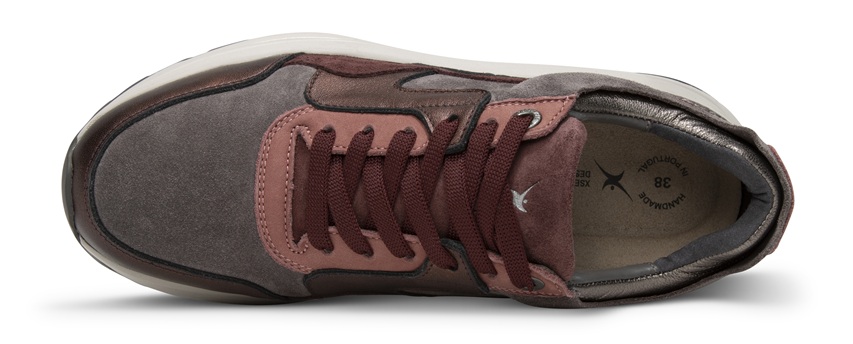 Xsensible Stretchwalker Sneaker Golden Gate Lady 33000.3.748 GX Bordeaux Fantasy - 8719051762608