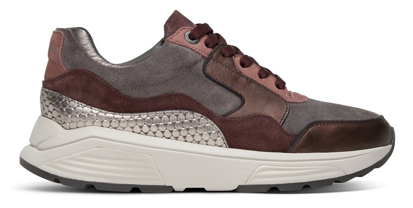 Xsensible Stretchwalker Sneaker Golden Gate Lady 33000.3.748 GX Bordeaux Fantasy - 8719051762615