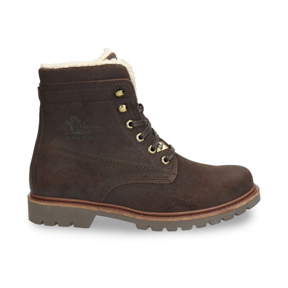 Panama Jack Veterboot P03 Aviator C41 Marron Brown Warm Gevoerd - 8434823970714