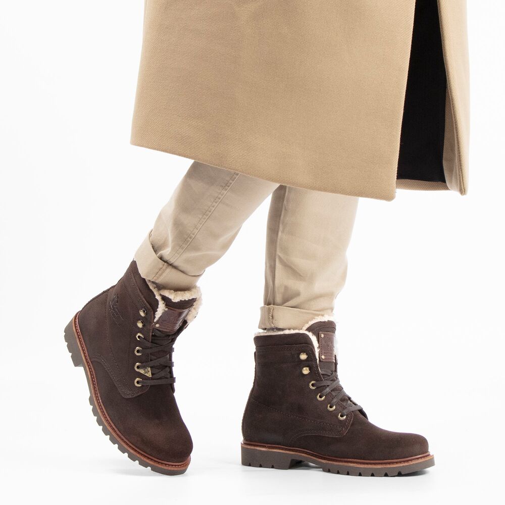 Panama Jack Veterboot P03 Aviator C41 Marron Brown Warm Gevoerd - 8434823970721