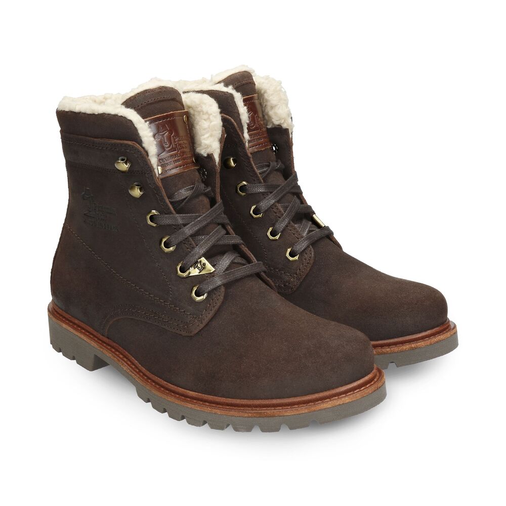 Panama Jack Veterboot P03 Aviator C41 Marron Brown Warm Gevoerd - 8434823970721