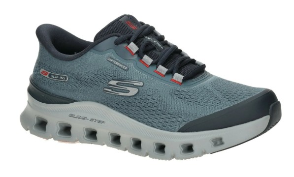 Skechers Instapper Hands-Free Slip-Ins 233135/ NVGY Gilde-Step Pro-Chaching Navy Gray - 199252555823