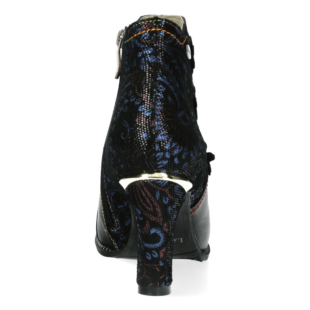 Laura Vita Korte Laars Albane 198 SL316-19Z Charbon Zwart Blauw - 3667492077360