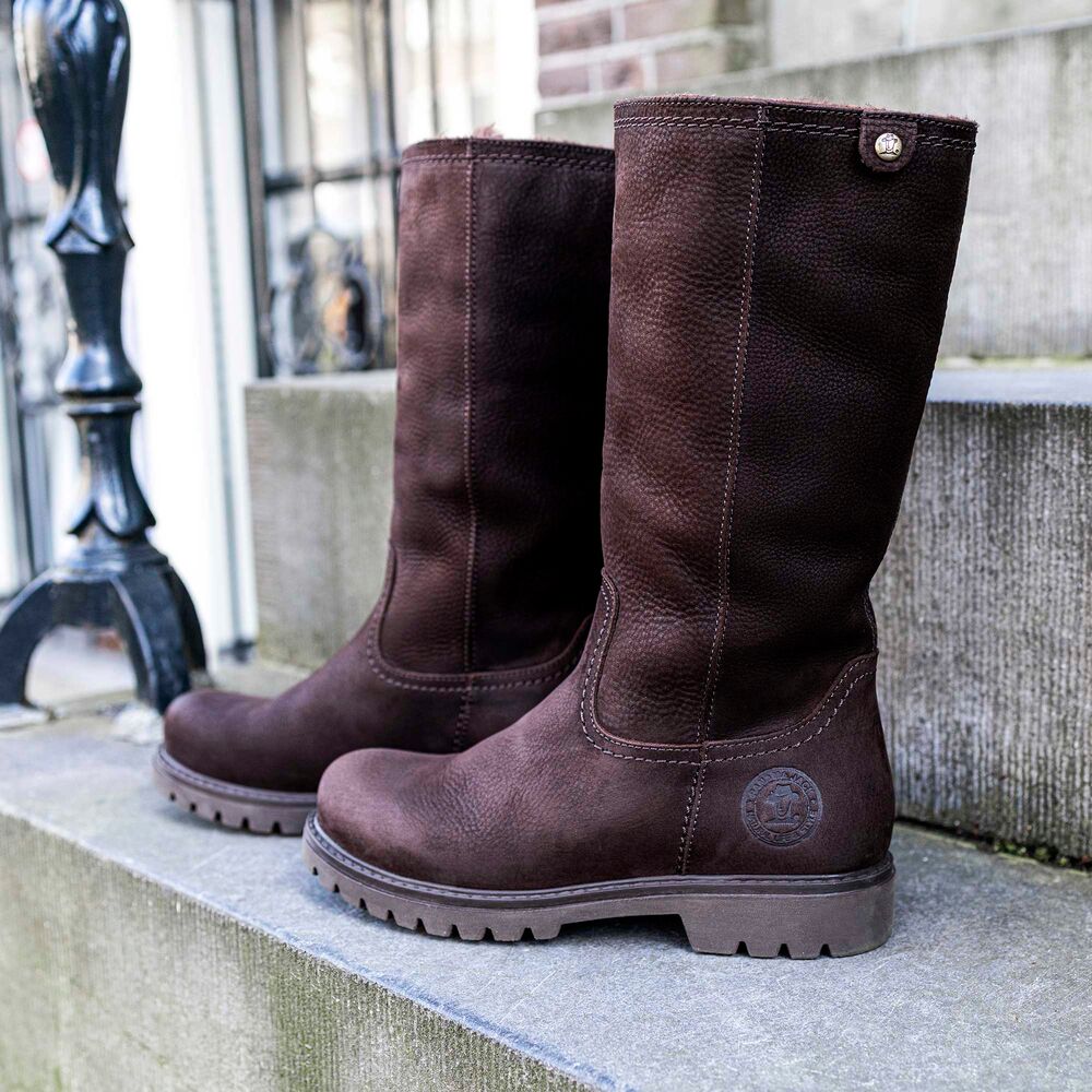 Panama Jack Lange Laarzen Bambina B147 Marron Brown Warm Gevoerd - 8434823969770