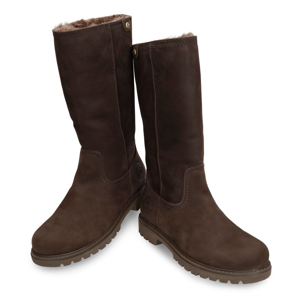Panama Jack Lange Laarzen Bambina B147 Marron Brown Warm Gevoerd - 8434823969787