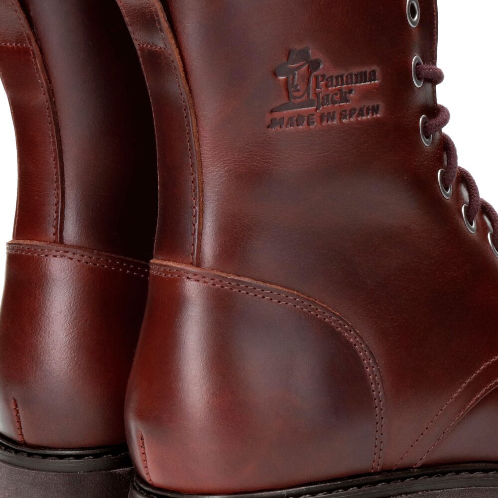 Panama Jack Veterboot Frisia B45 Burdeos Burgundy Rood Warm Gevoerd - 8434823972190