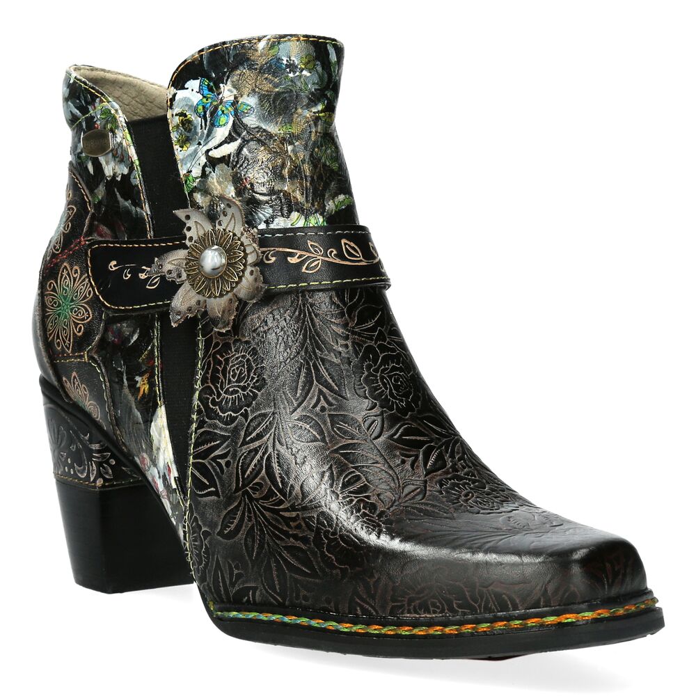 Laura Vita Korte Laars Cendrillon 12 SO20265-12 Zwart Multi - 3667492085297