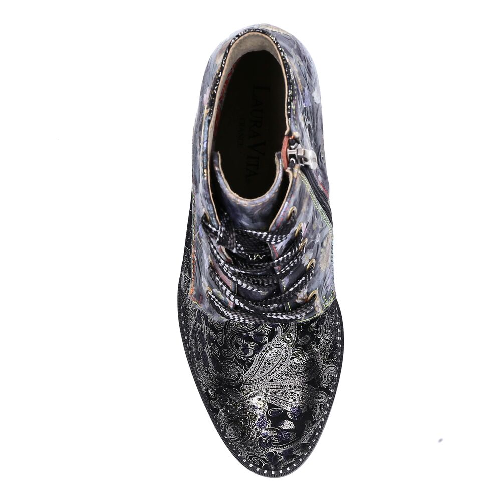 Laura Vita Korte Laars Elcodieo 01 SLA16021-1JBS Acier Zwart Blauw - 3667492088533
