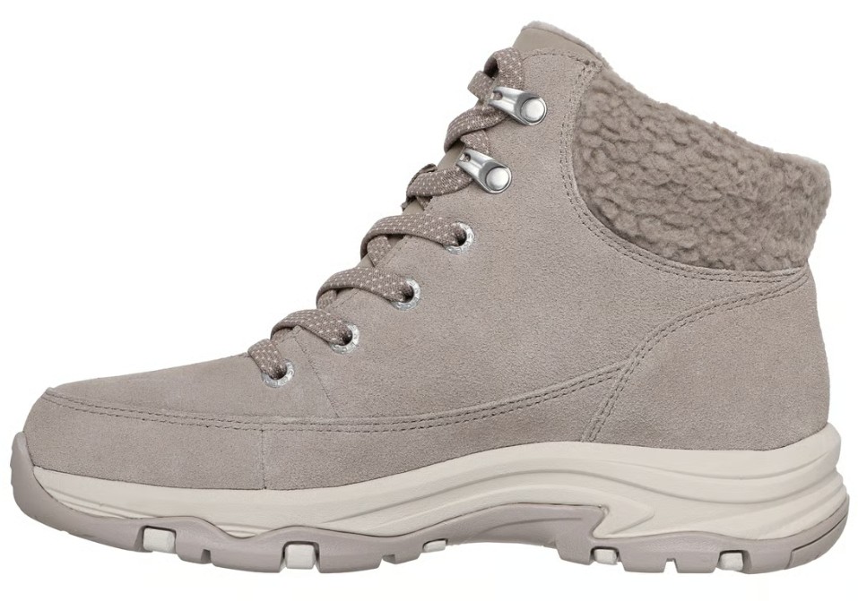 Skechers Veterboot Slip-Ins Trego Snow Breeze 167894 TPE Taupe Waterproof - 199025261630