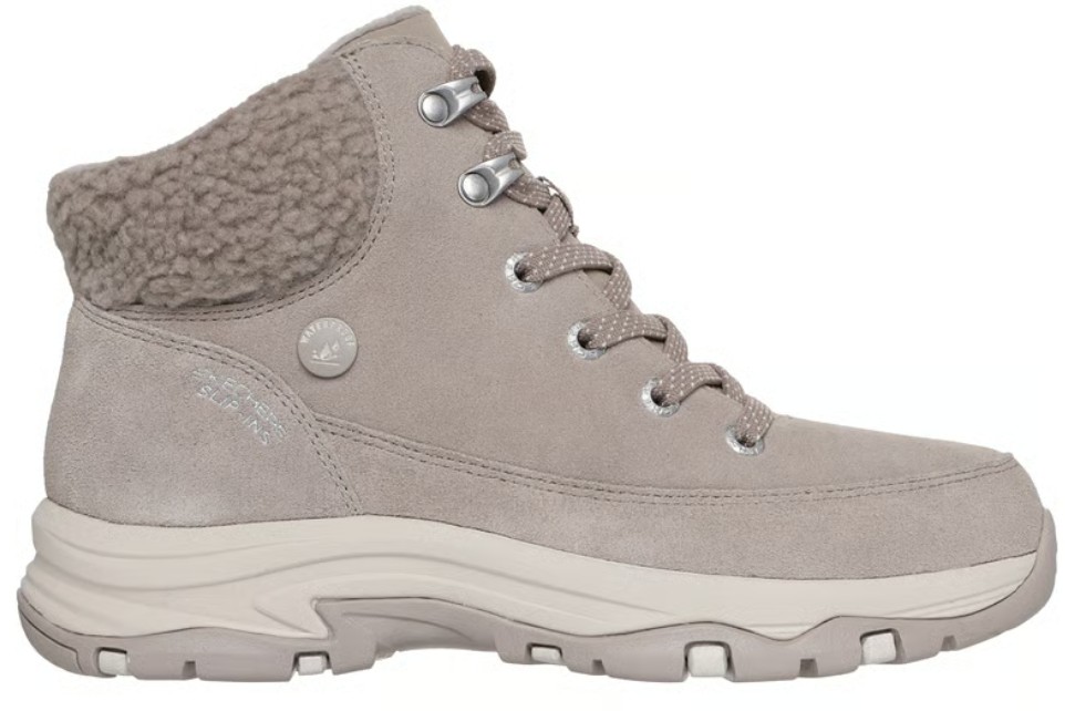 Skechers Veterboot Slip-Ins Trego Snow Breeze 167894 TPE Taupe Waterproof - 199025261630