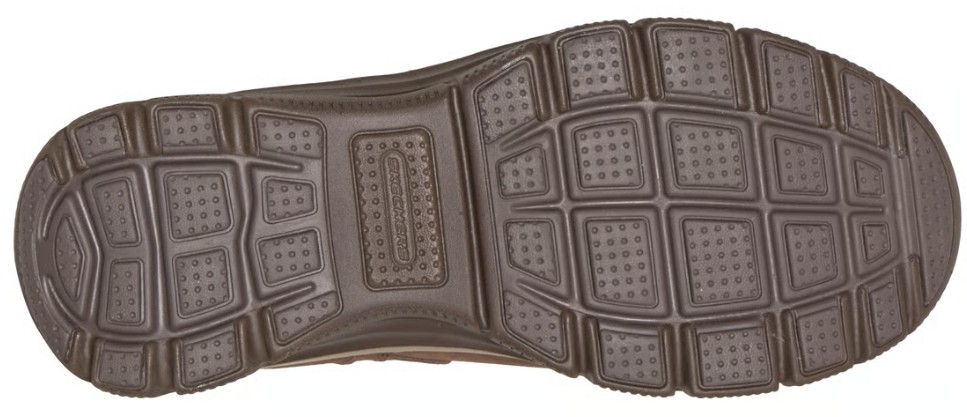 Skechers Korte Laars 168188 CHOC Easy Going Urban Zip Chocolate Donkerbruin - 199703681996
