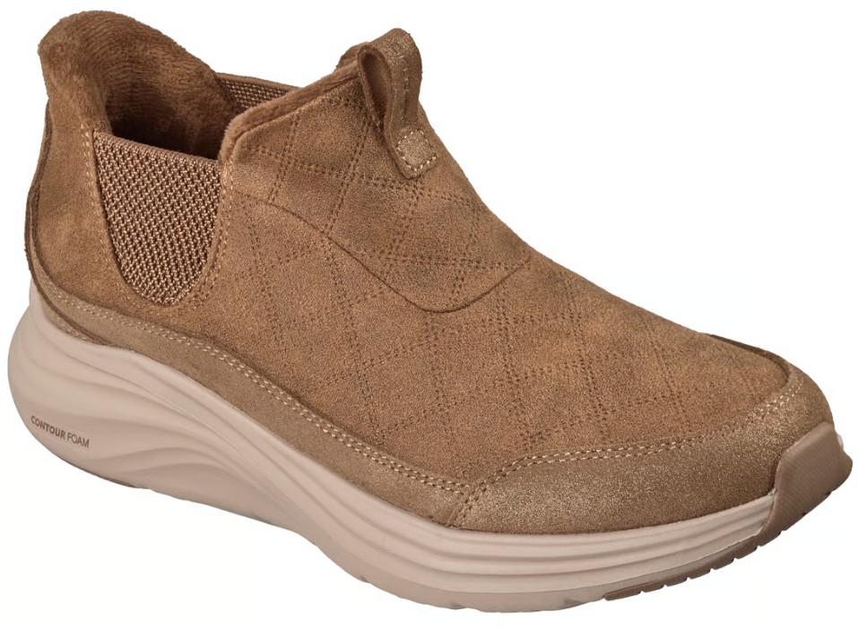 Skechers Korte Laars 168173 CSNT Contour Foam Boot Cozy Dash Chestnut - 199252341990