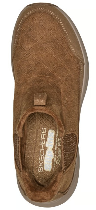 Skechers Korte Laars 168173 CSNT Contour Foam Boot Cozy Dash Chestnut - 199252341990