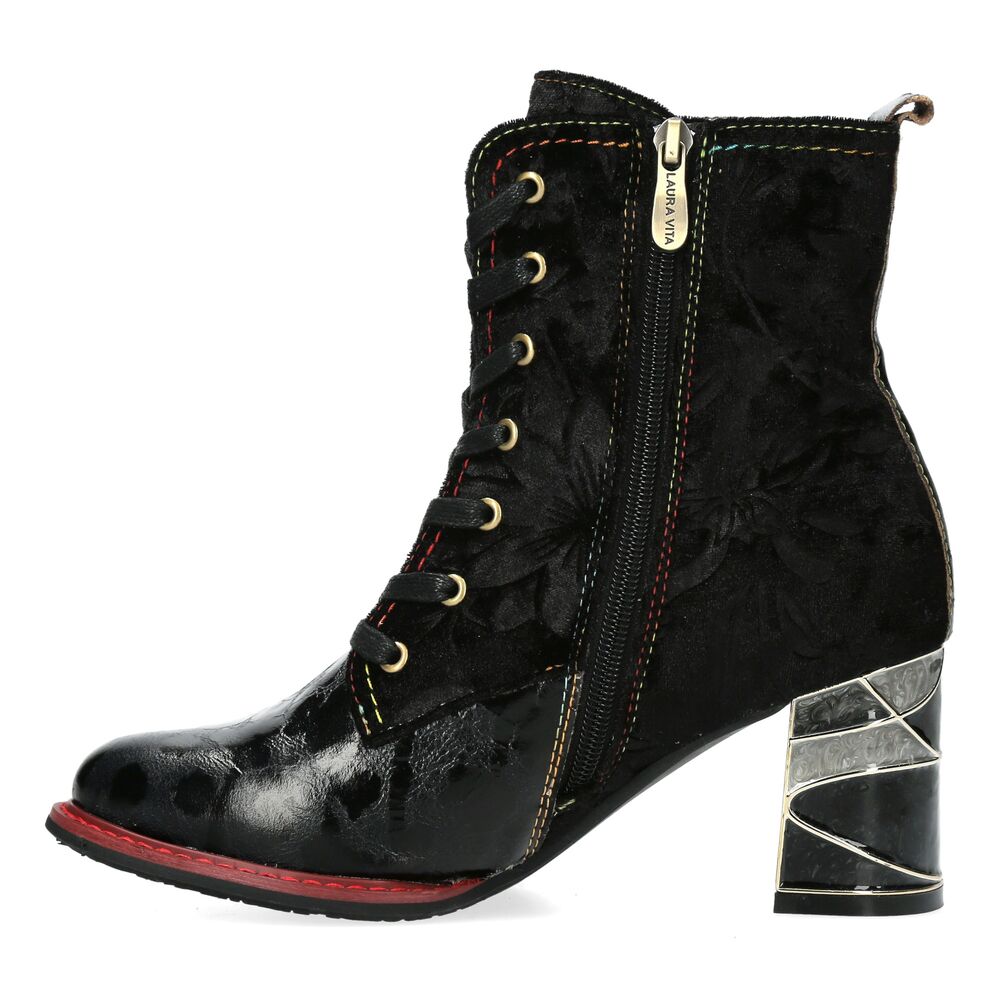 Laura Vita Korte Laars Marbreo 17 SL20-17 Noir Zwart - 3667492145342