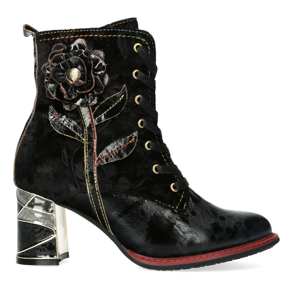 Laura Vita Korte Laars Marbreo 17 SL20-17 Noir Zwart - 3667492145342