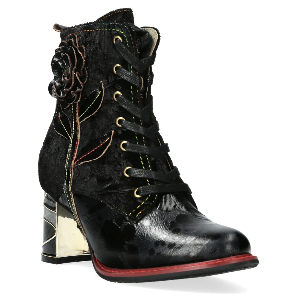 Laura Vita Korte Laars Marbreo 17 SL20-17 Noir Zwart - 3667492145342
