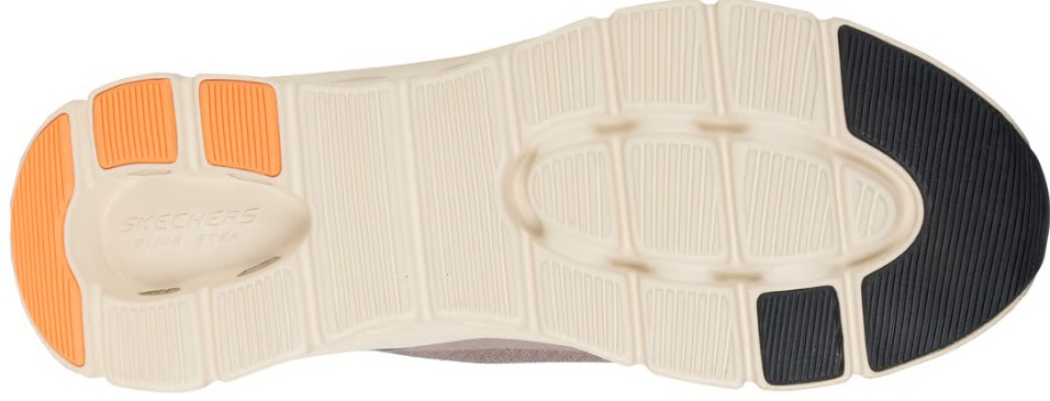 Skechers Instapper 233110 TPBK Arch Fit Glide-Step Pro Taupe Black - 198739690194