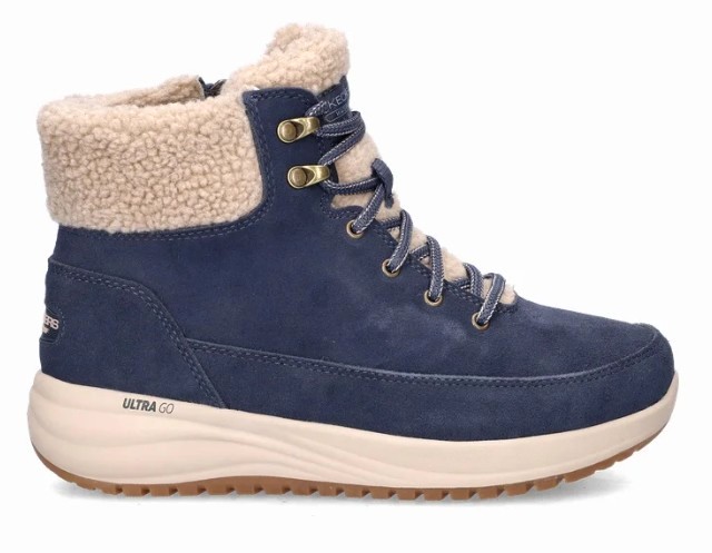 Skechers Veterboot Go Walk On The Go Stellar Winterize 144733 NVY Navy Waterproof - 199703701281
