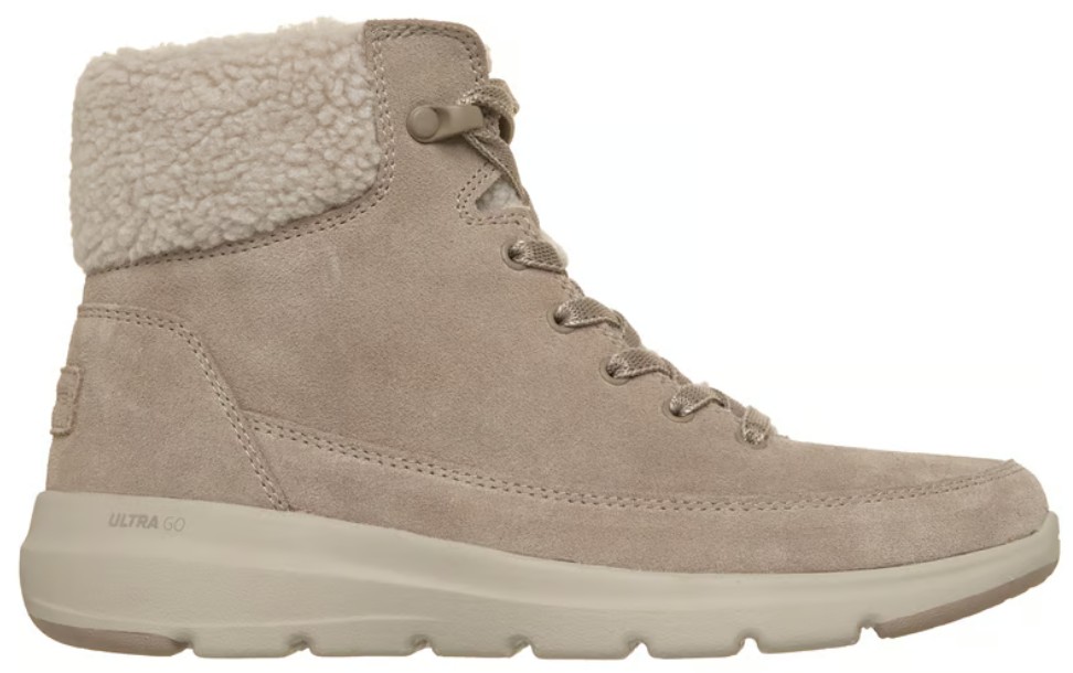 Skechers Veterboot Go Walk GLACIAL ULTRA mara 144233/TPE Taupe Waterproof - 199703874008