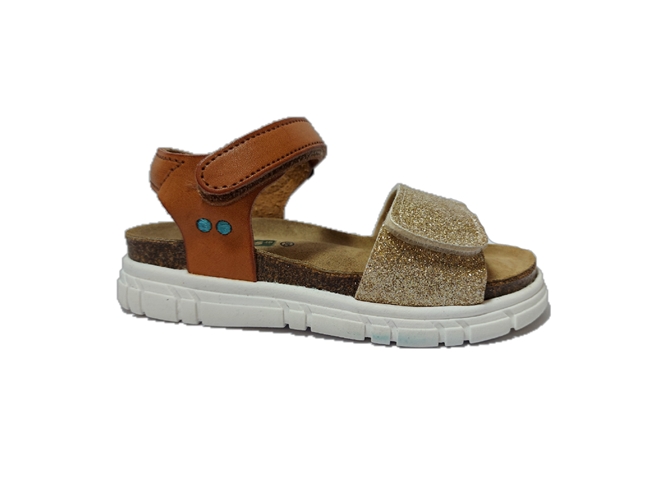 Bunnies Sandaal 221407-513 Bregje Beach Cognac Goud voor slechts €45 | Van  Driel Schoenen