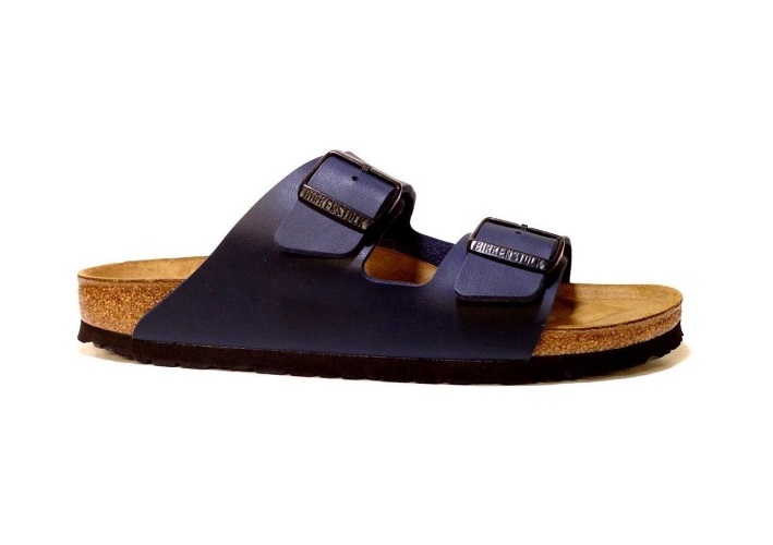 Birkenstock Arizona Slippers Smal Blauw 051753 - 4013871056508 Birkenstock Arizona Slippers Smal Blauw 051753 - 4013871056508