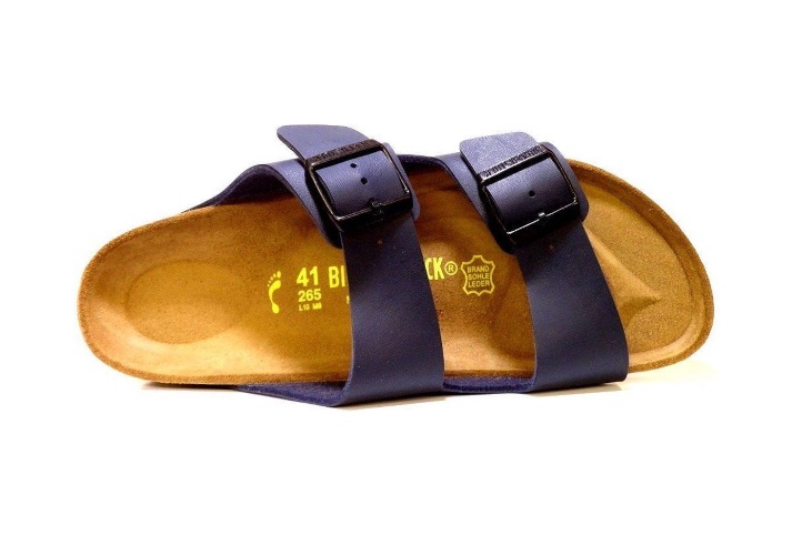 Birkenstock Arizona Slippers Smal Blauw 051753 - 4013871056508 Birkenstock Arizona Slippers Smal Blauw 051753 - 4013871056508