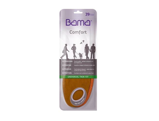 Bama Comfort Universal Thin Fit Comfortabele Inlegzool Memory Foam - 4008402367031