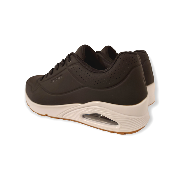 Skechers Sneaker 52458 BLK UNO Stand On Air Zwart Wit - 193113436825