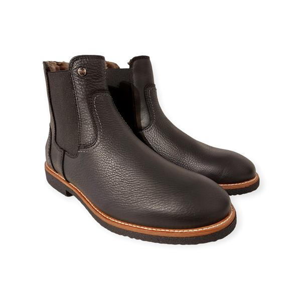Panama Jack Chelsea Boots Garnock Igloo C2 Black Lamsvacht Gevoerd - 8433991682184