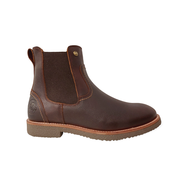 Panama Jack Chelsea Boots Garnock Igloo C3 Chestnut Bruin Lamsvacht Gevoerd - 8433991846425