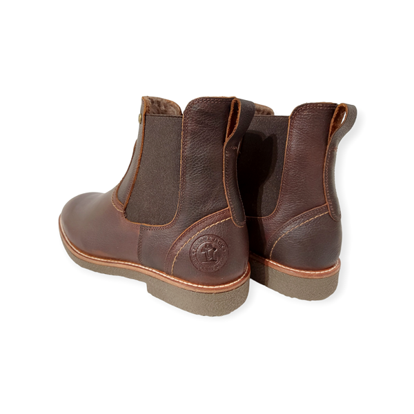 Panama Jack Chelsea Boots Garnock Igloo C3 Chestnut Bruin Lamsvacht Gevoerd - 8433991846395