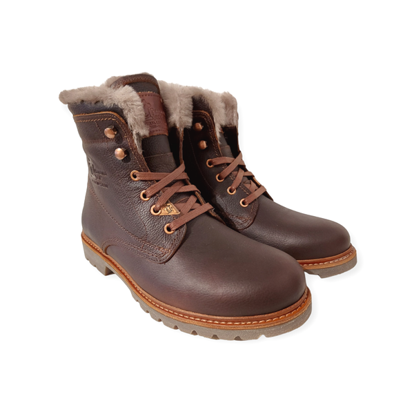 Panama Jack Veterboot P03 Aviator Igloo C13 Chestnut Bruin Lamsvacht Gevoerd - 8433991885912