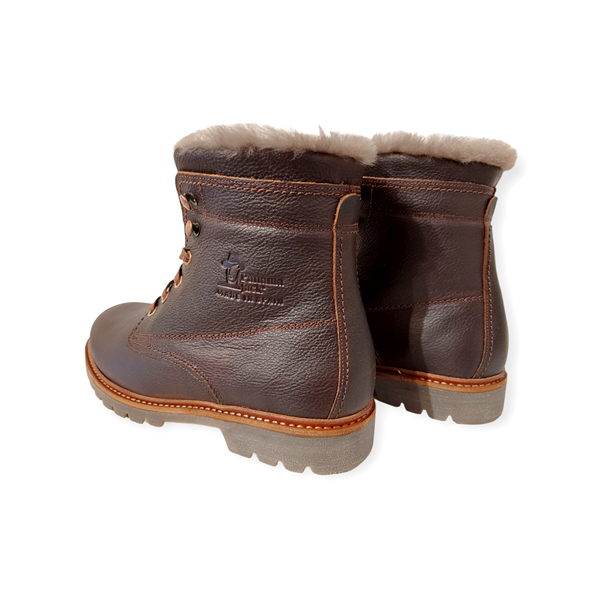 Panama Jack Veterboot P03 Aviator Igloo C13 Chestnut Bruin Lamsvacht Gevoerd - 8433991885899