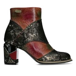 Laura Vita Korte Laars Maevao 01 ST40020-B1 Brons Rood Combi - 3666138472361